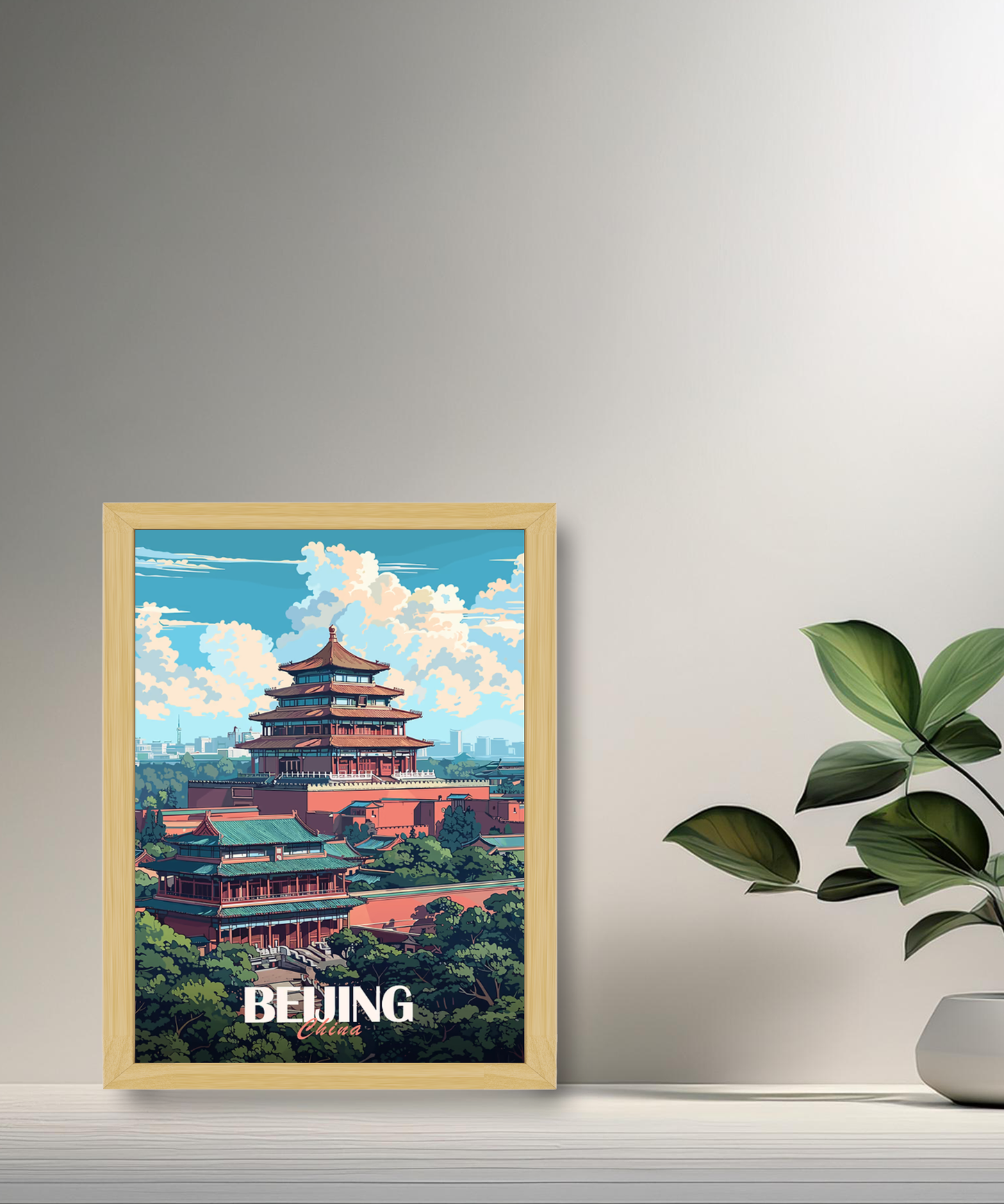 Cuadros de fotos de Beijing China