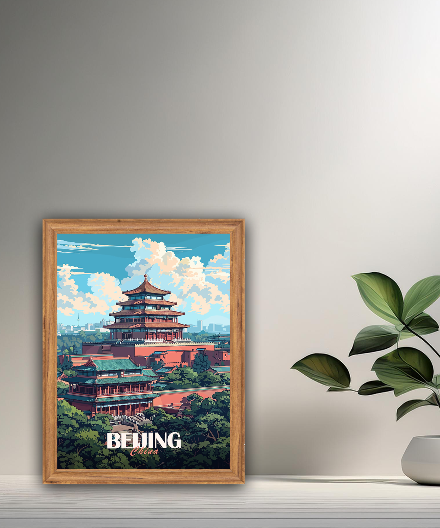 Cuadros de fotos de Beijing China