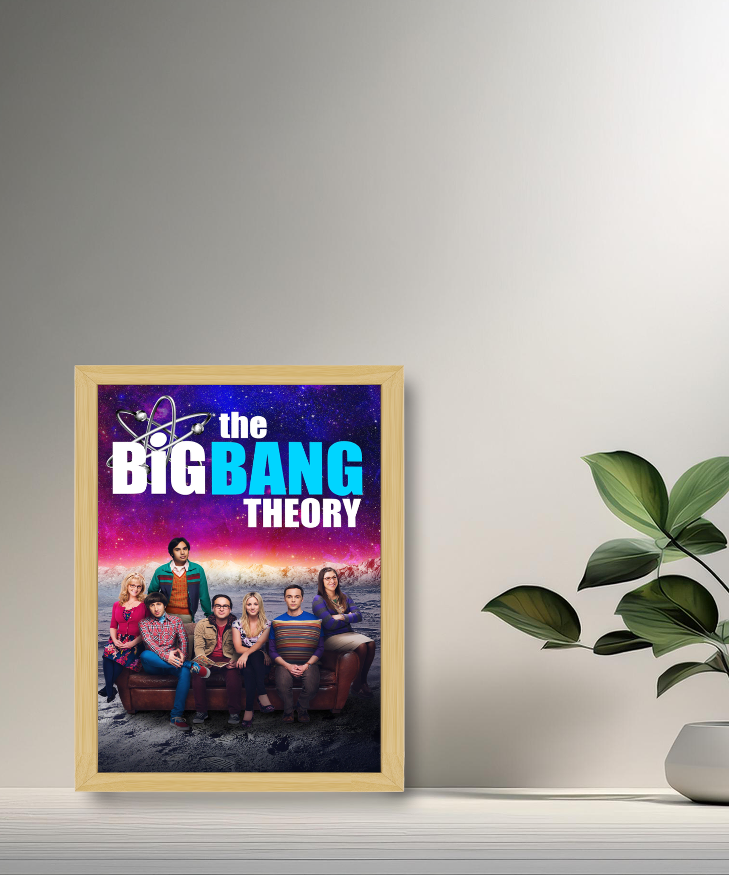 Cuadro de fotos de la Serie The Big Bang Theory