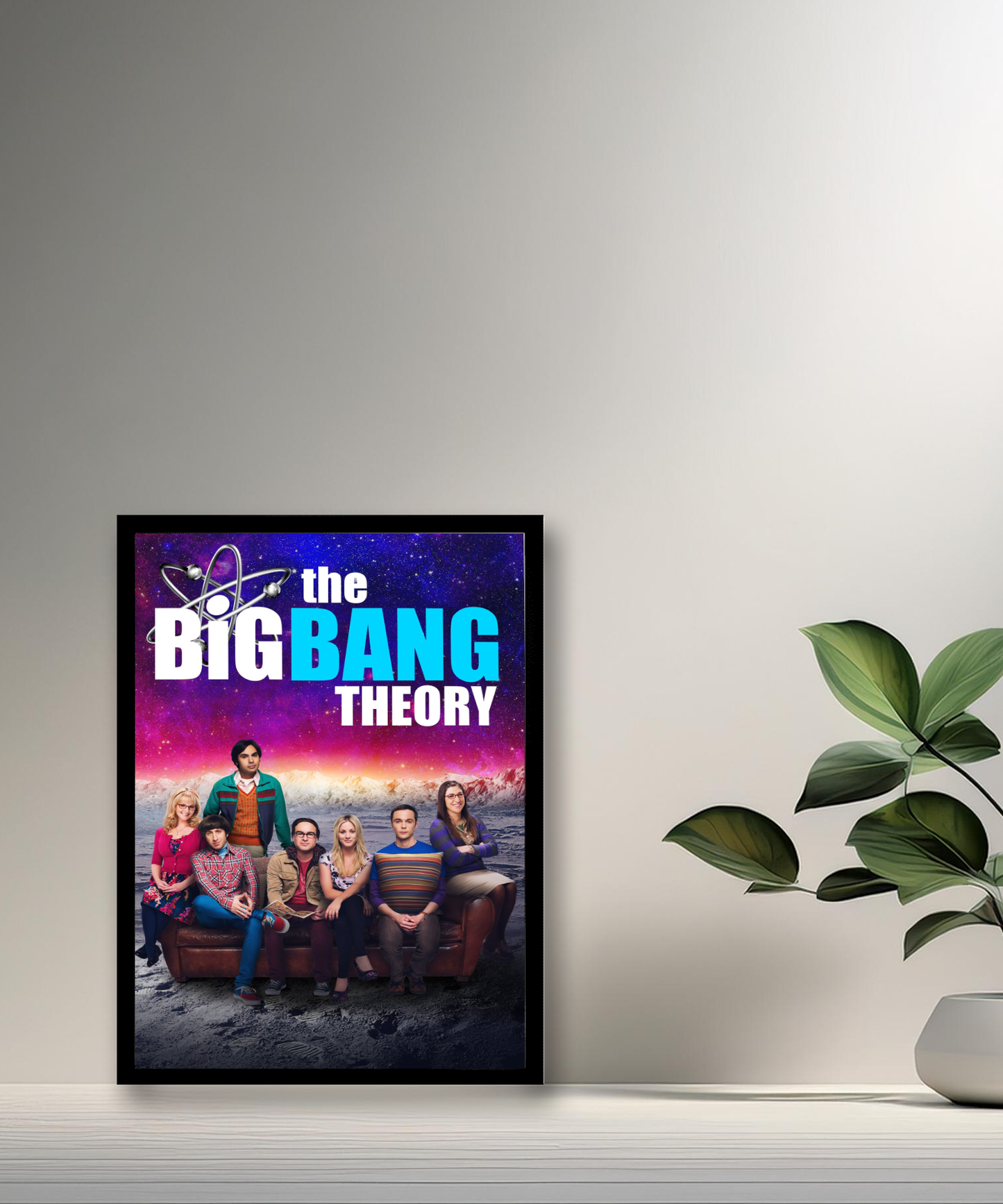 Cuadro de fotos de la Serie The Big Bang Theory