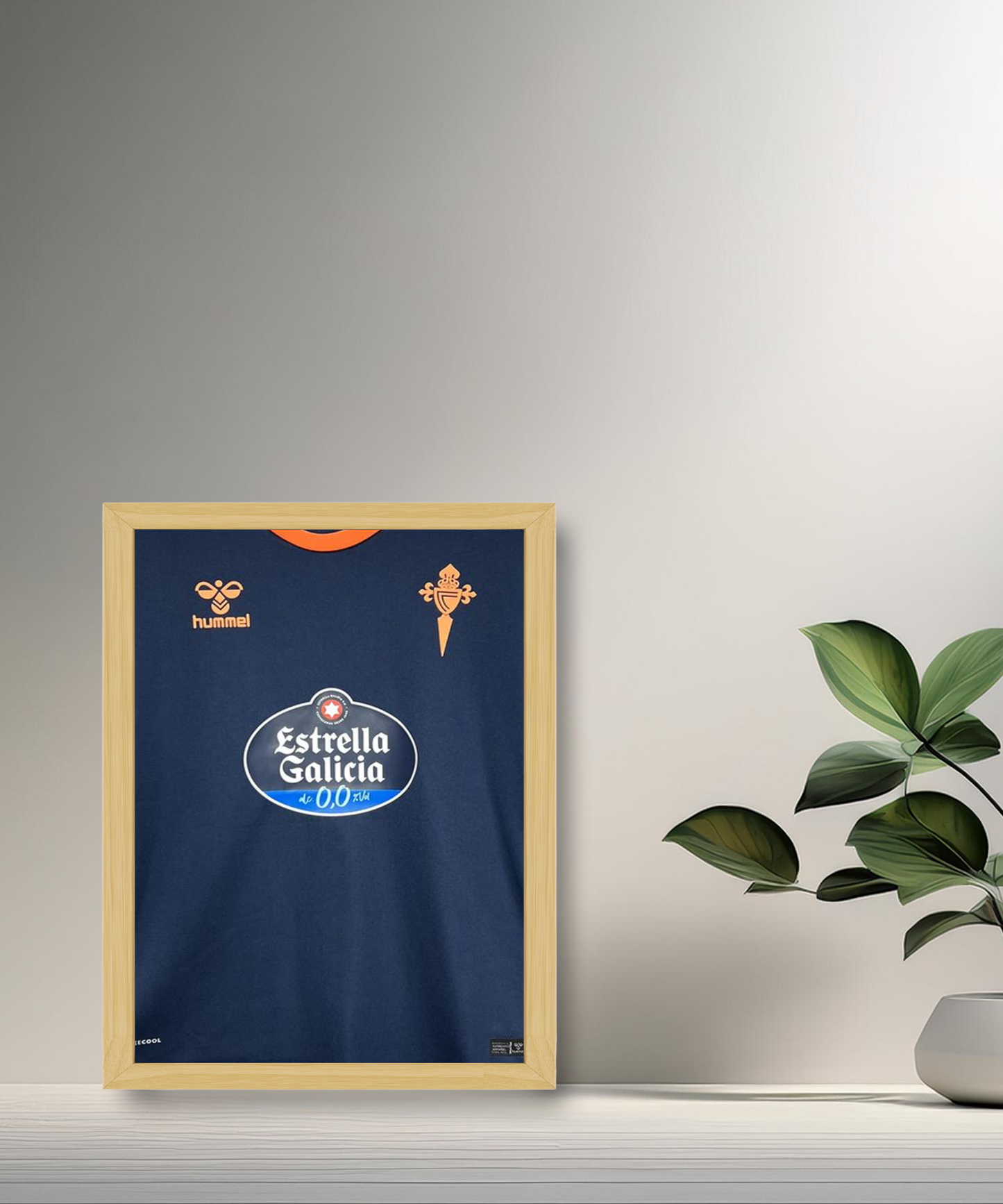 Cuadro Camiseta de Fútbol Celta de Vigo