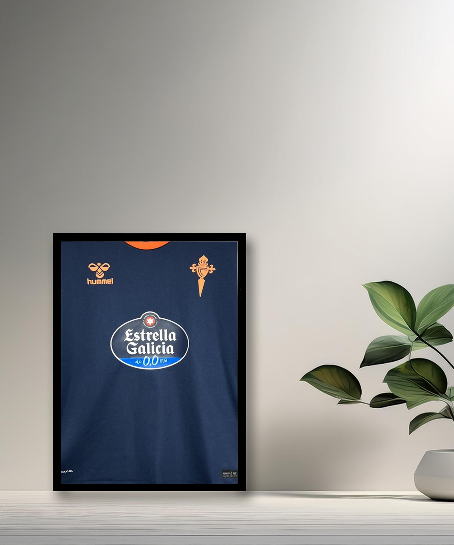 Cuadro Camiseta de Fútbol Celta de Vigo