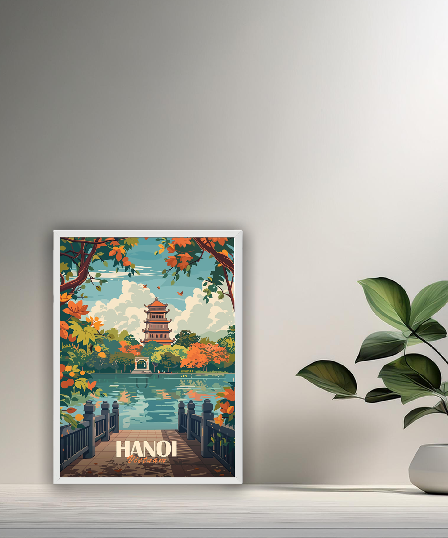 Cuadros de fotos de Hanoi Vietnam