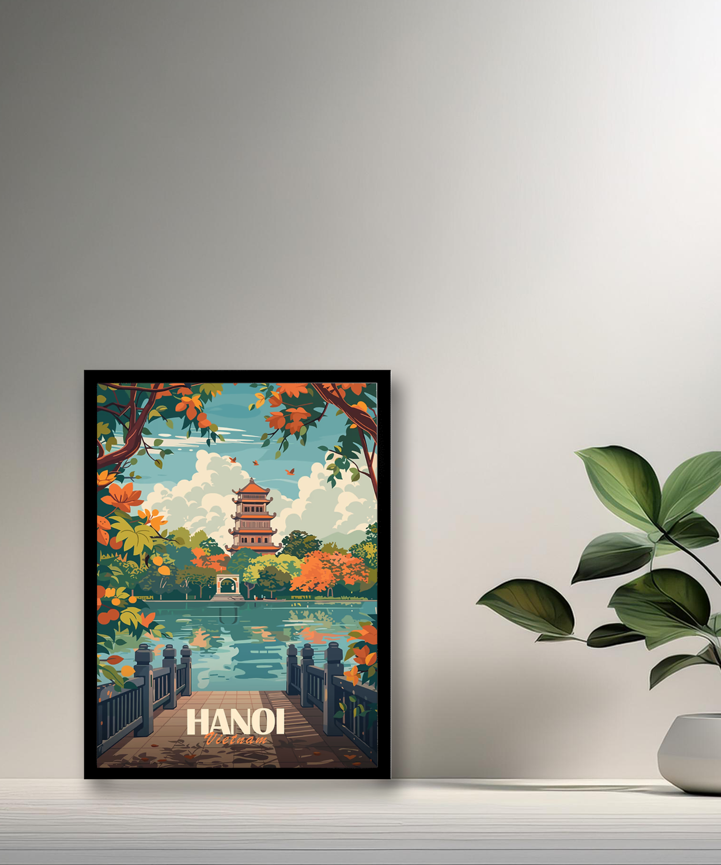 Cuadros de fotos de Hanoi Vietnam