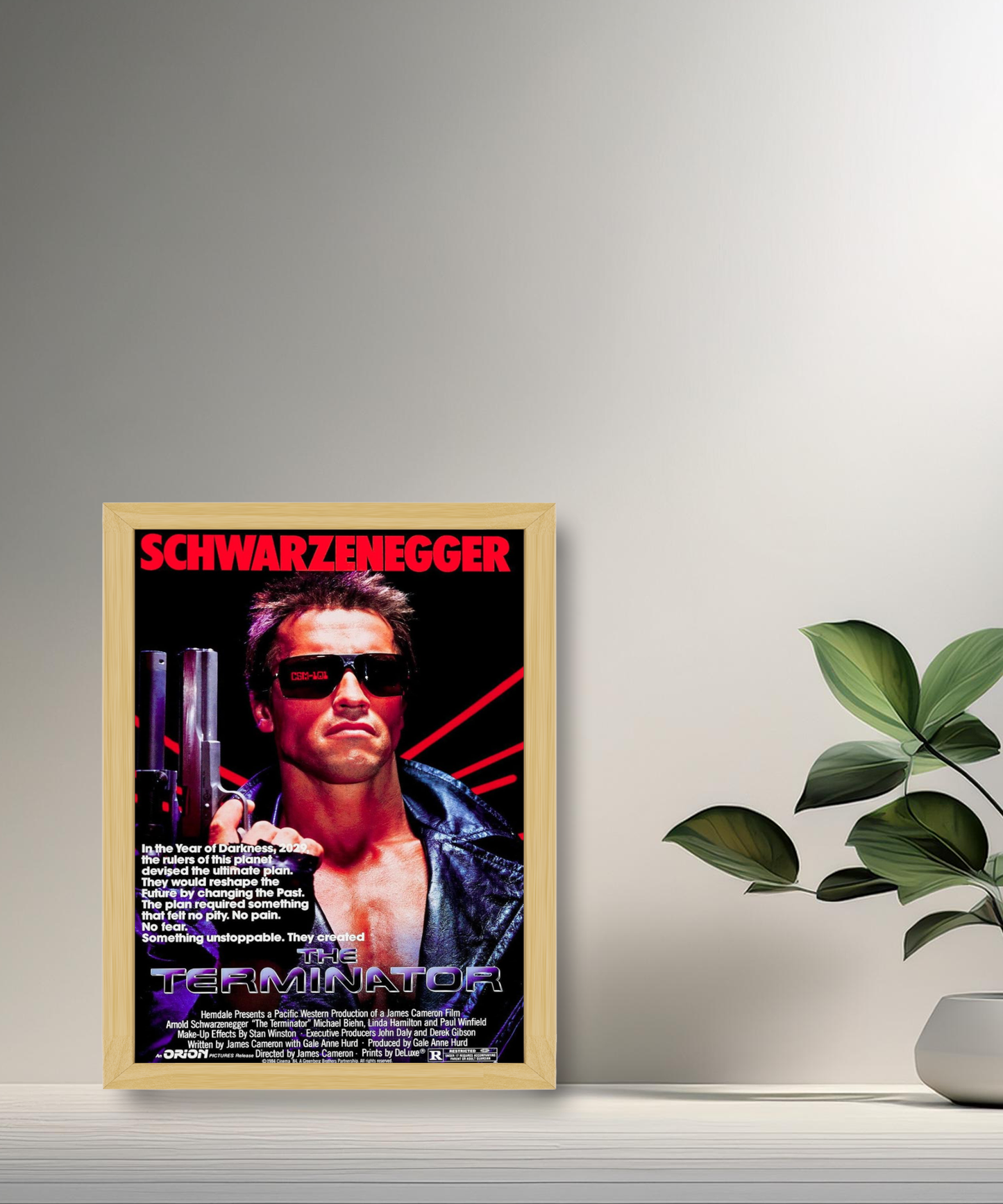 Cuadro de fotos de Película de Terminator