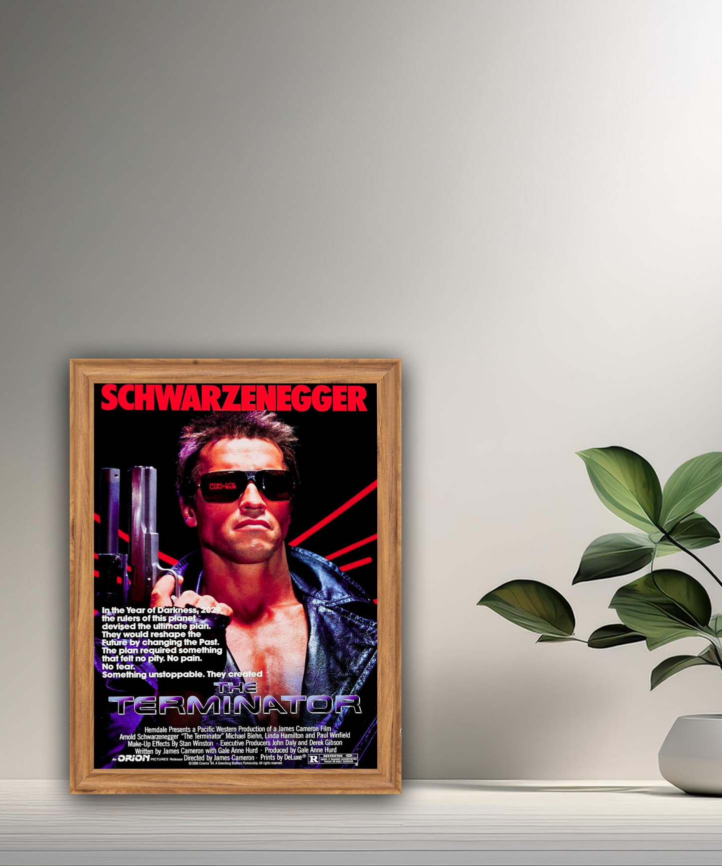Cuadro de fotos de Película de Terminator