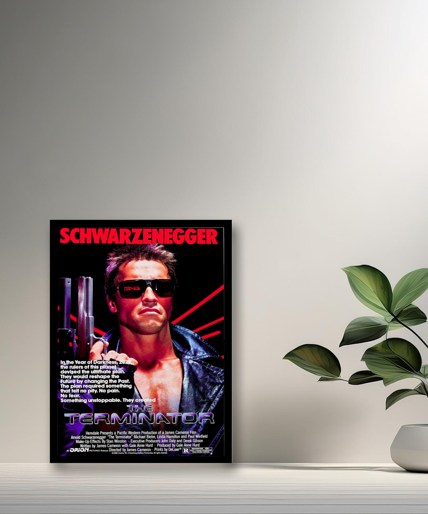 Cuadro de fotos de Película de Terminator