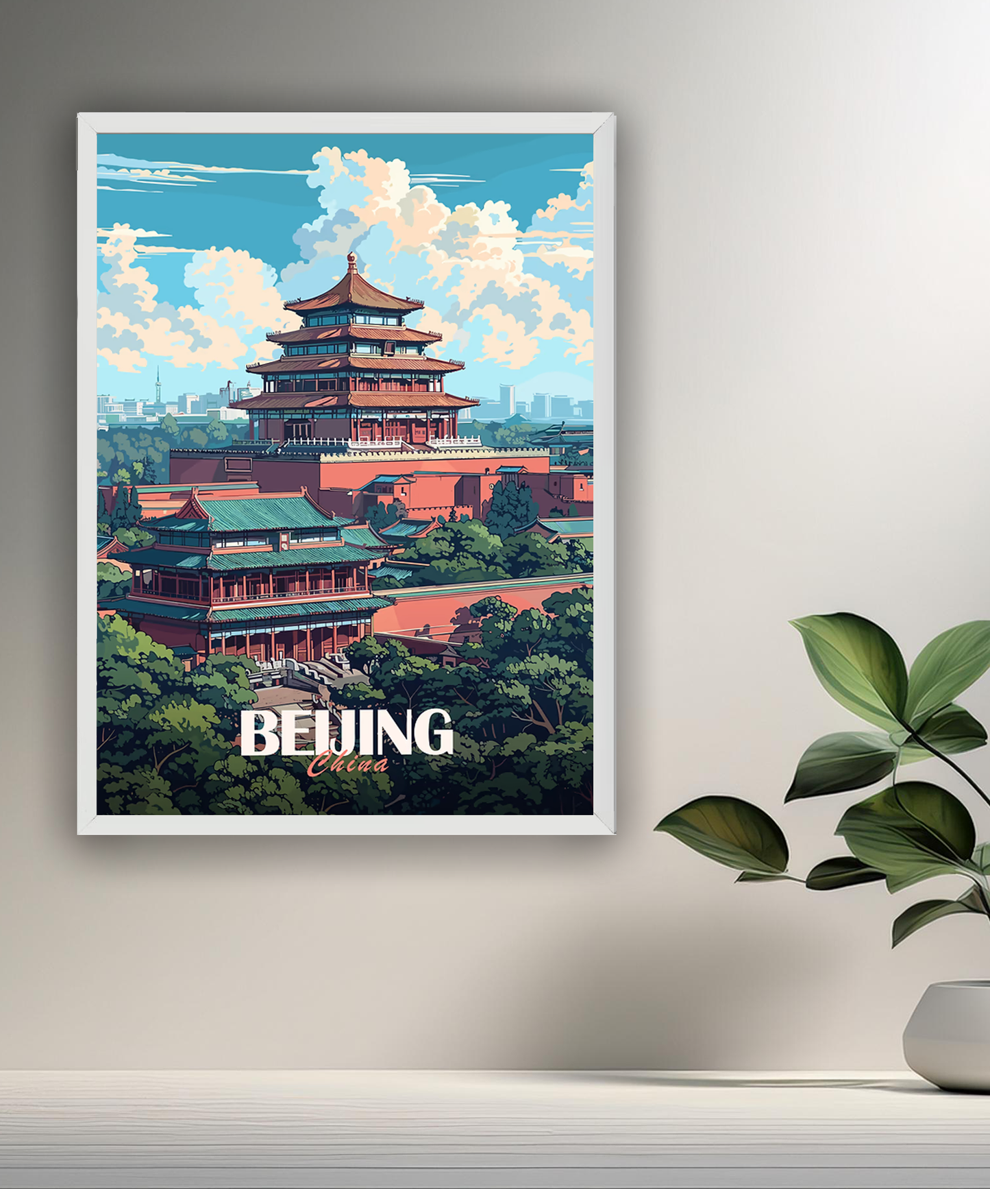 Cuadros de fotos de Beijing China