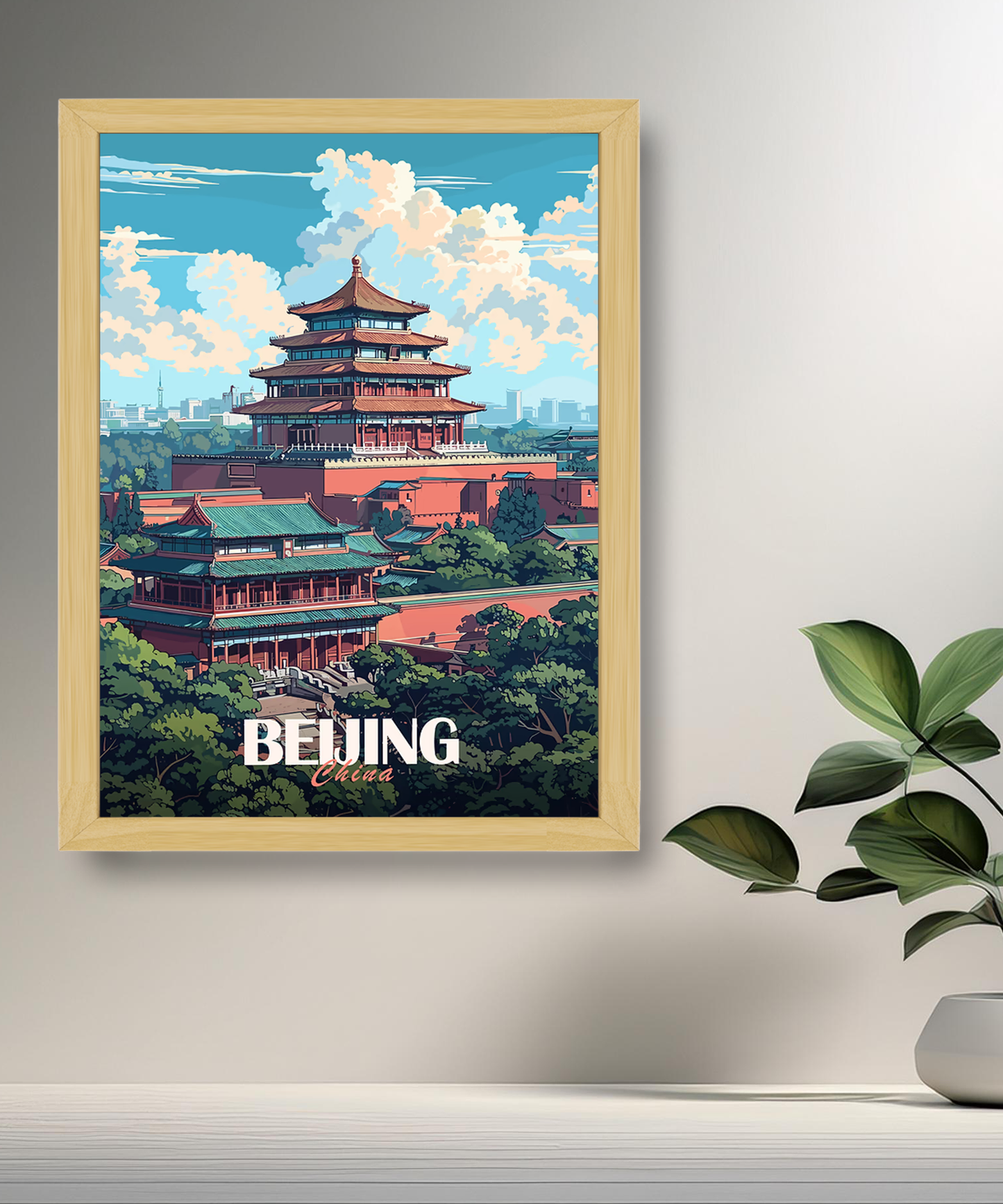 Cuadros de fotos de Beijing China