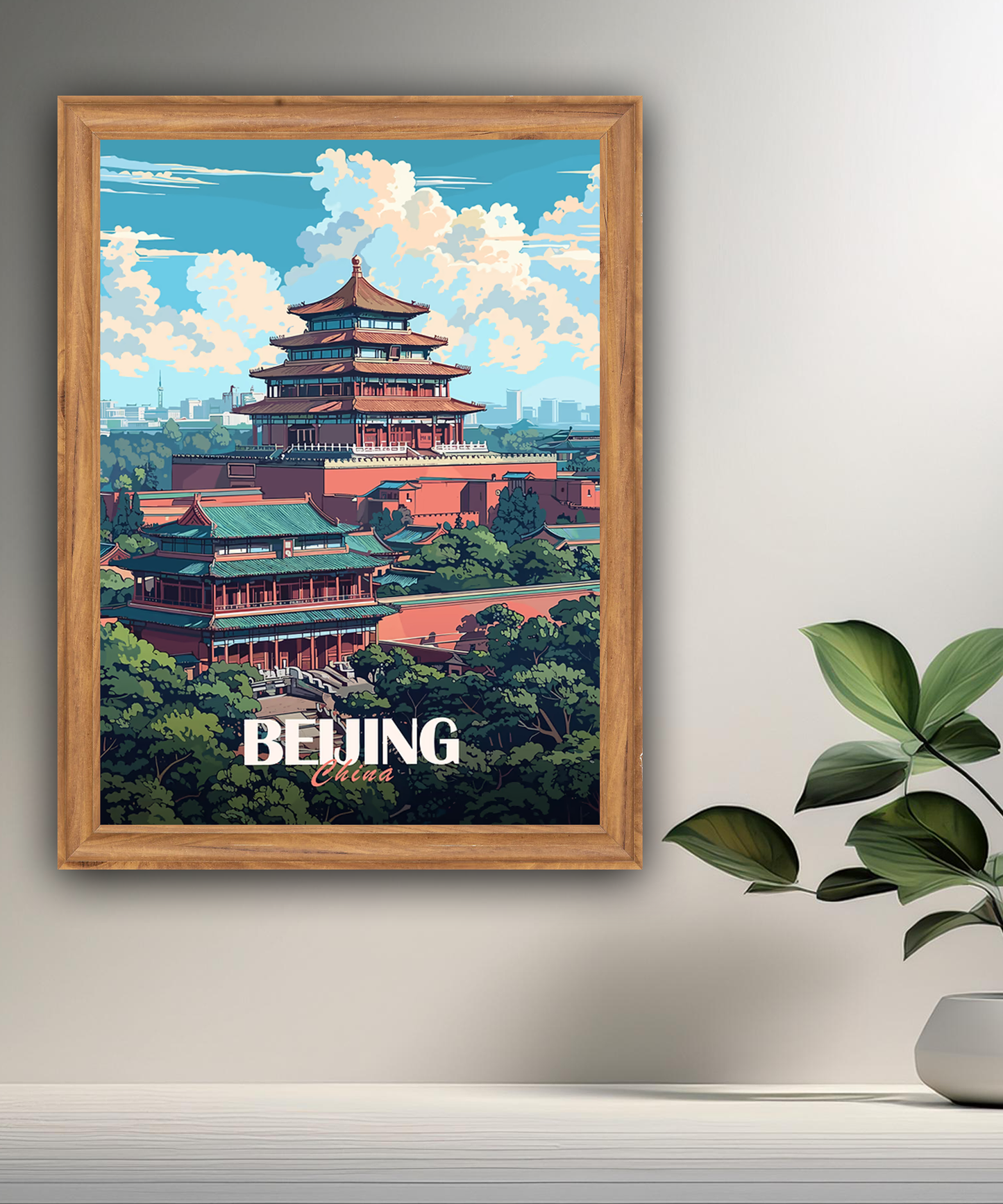 Cuadros de fotos de Beijing China