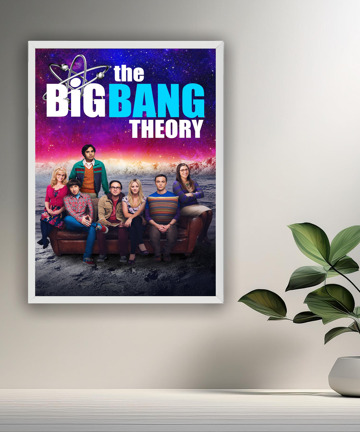 Cuadro de fotos de la Serie The Big Bang Theory