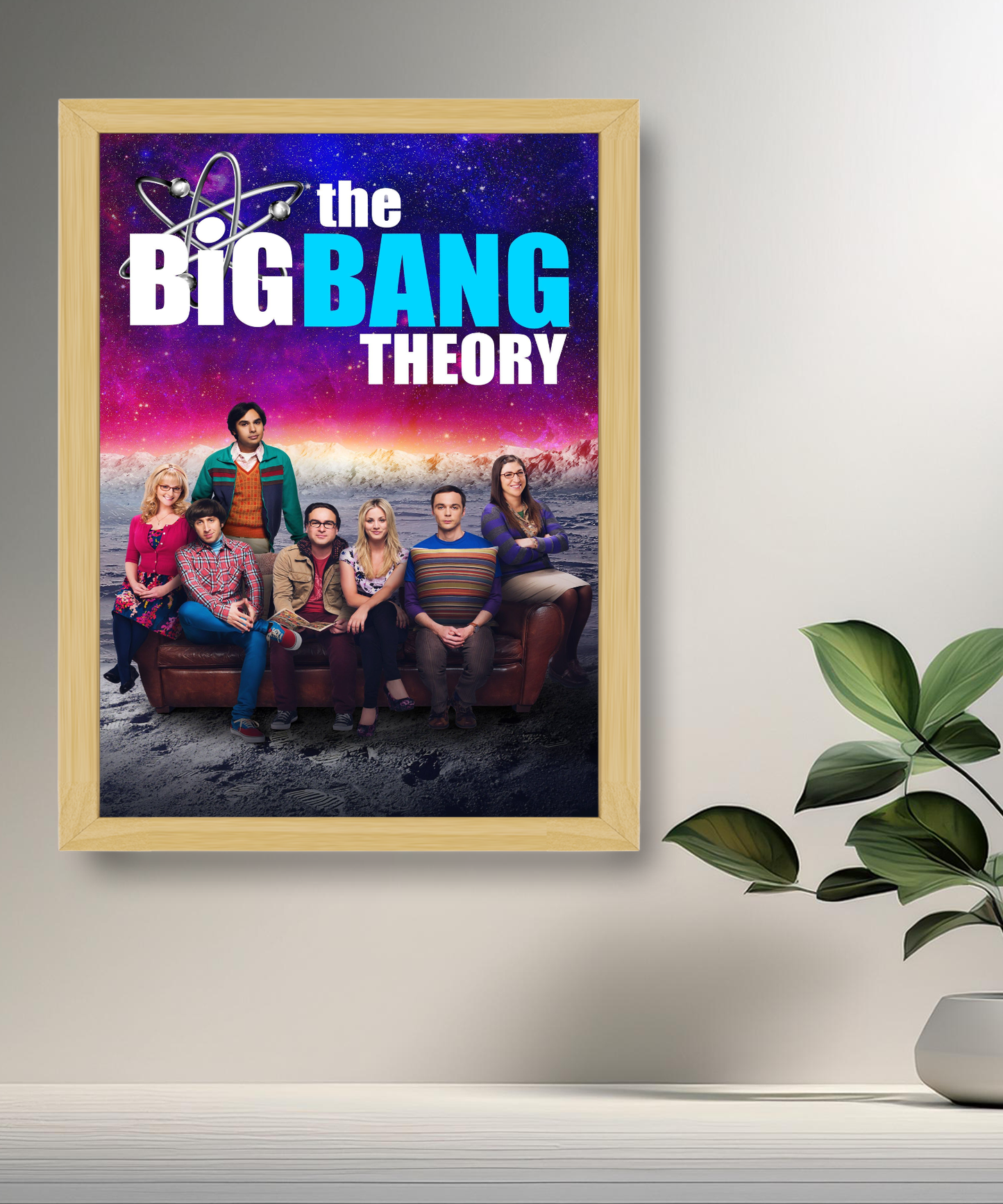 Cuadro de fotos de la Serie The Big Bang Theory