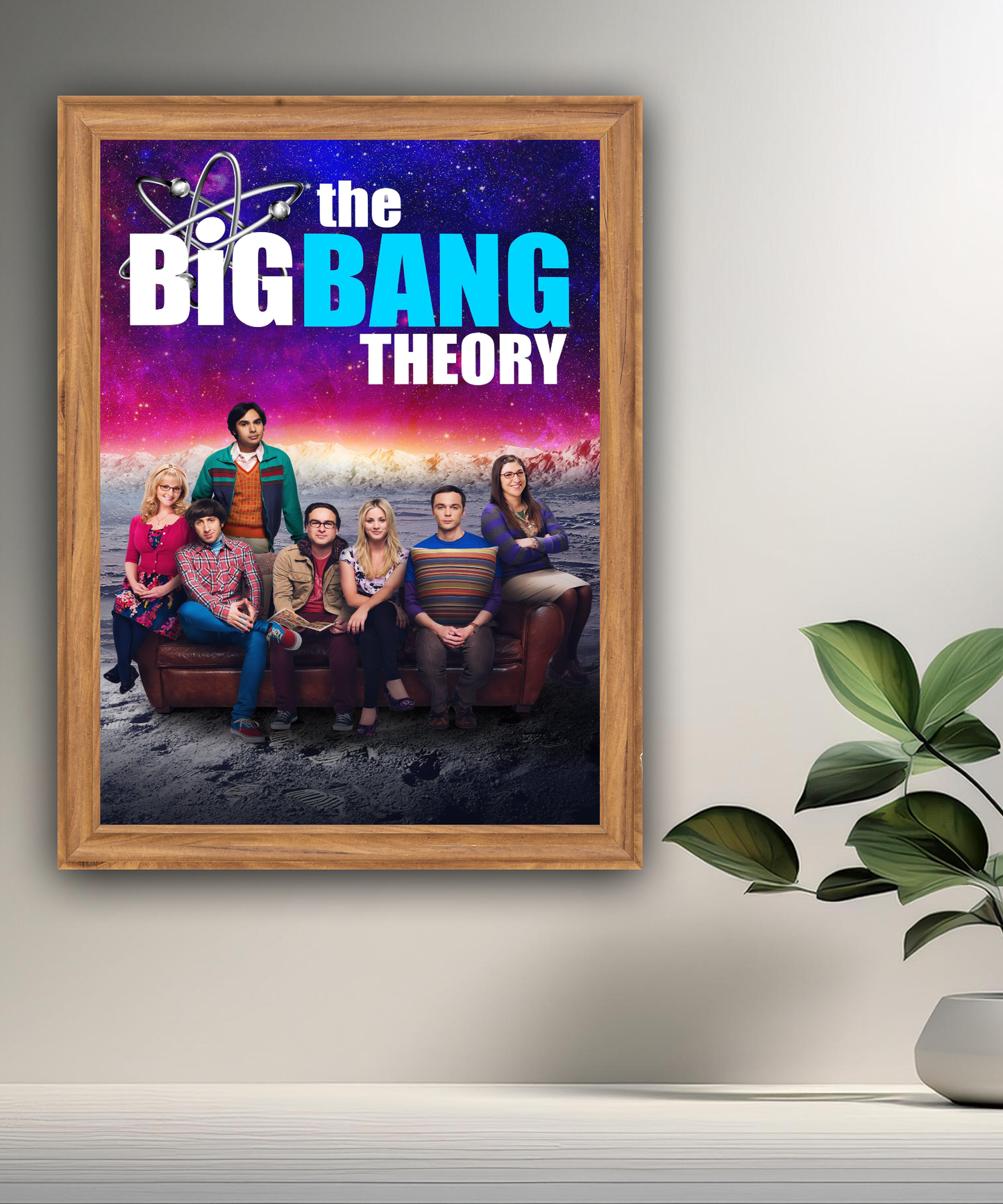 Cuadro de fotos de la Serie The Big Bang Theory