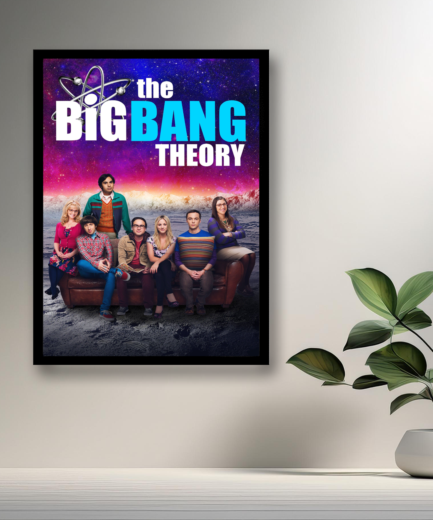 Cuadro de fotos de la Serie The Big Bang Theory