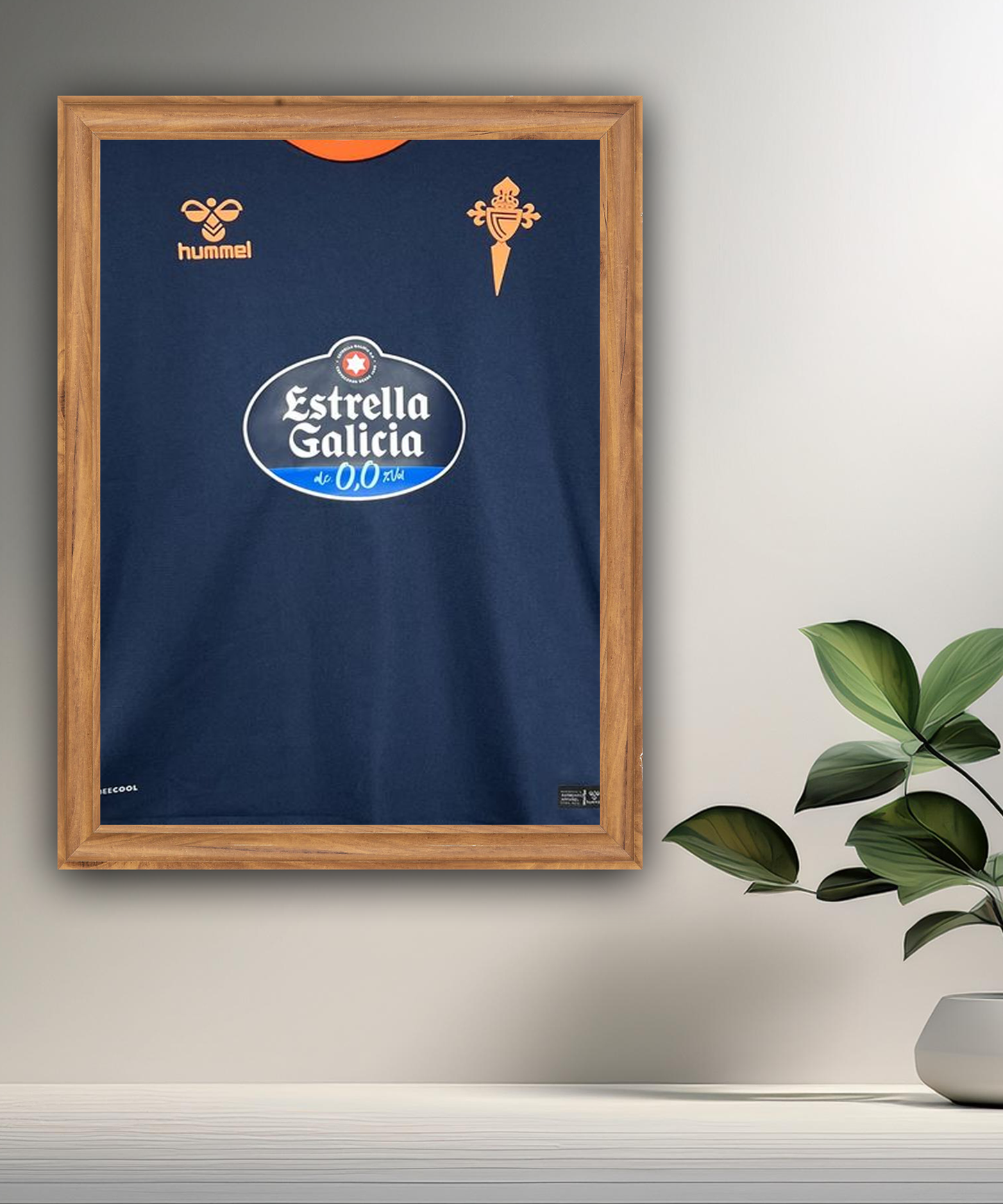 Cuadro Camiseta de Fútbol Celta de Vigo