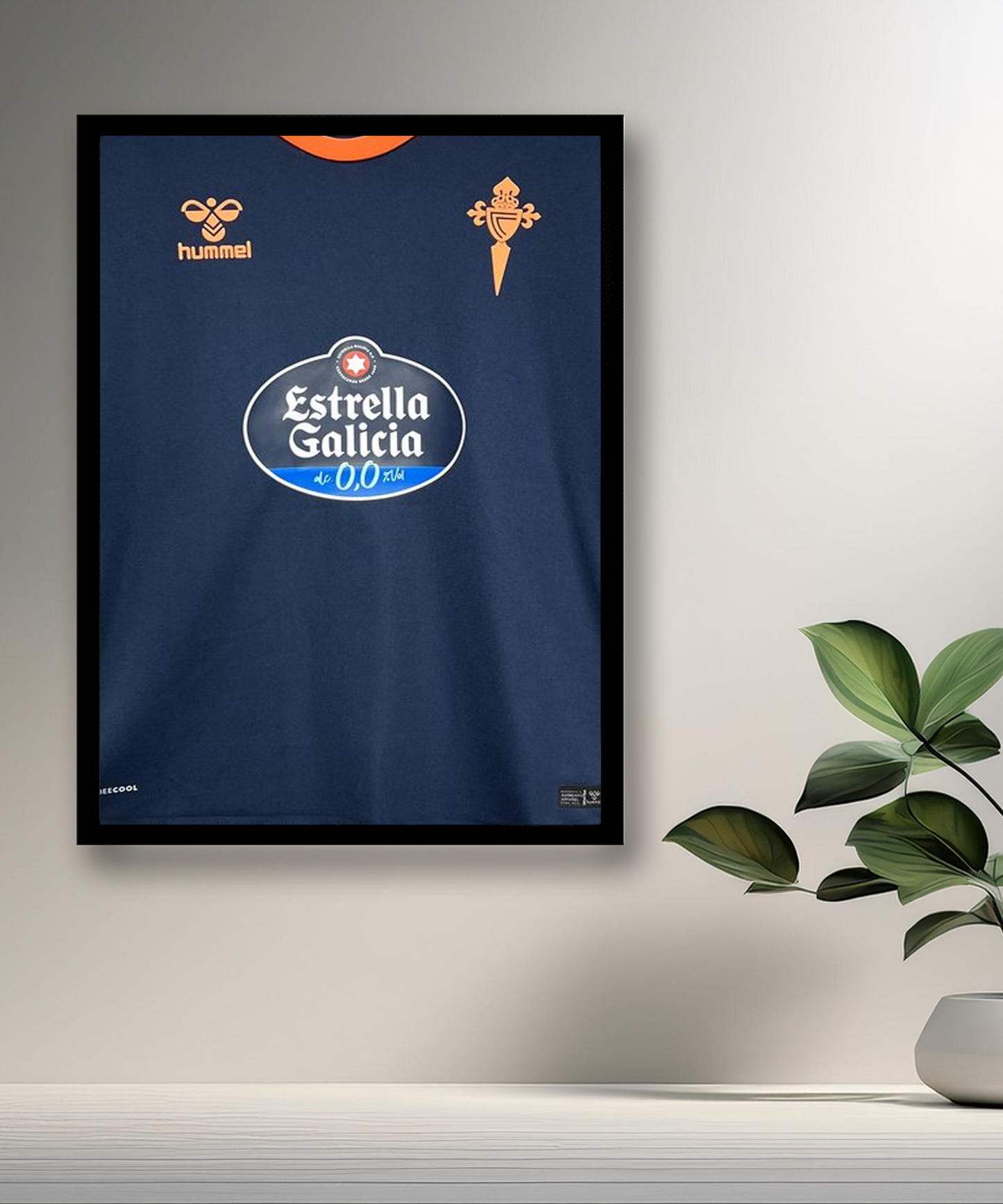 Cuadro Camiseta de Fútbol Celta de Vigo