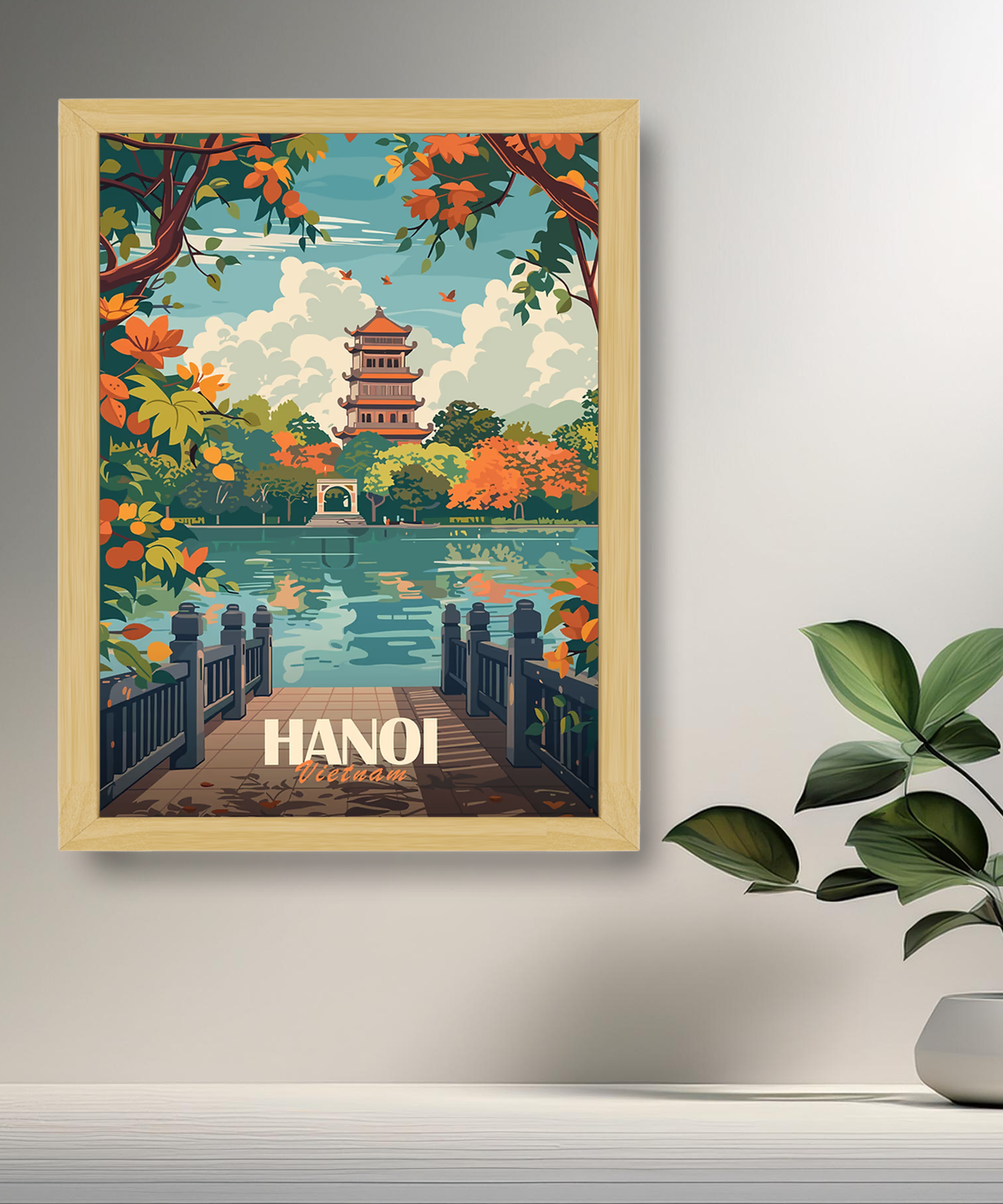 Cuadros de fotos de Hanoi Vietnam