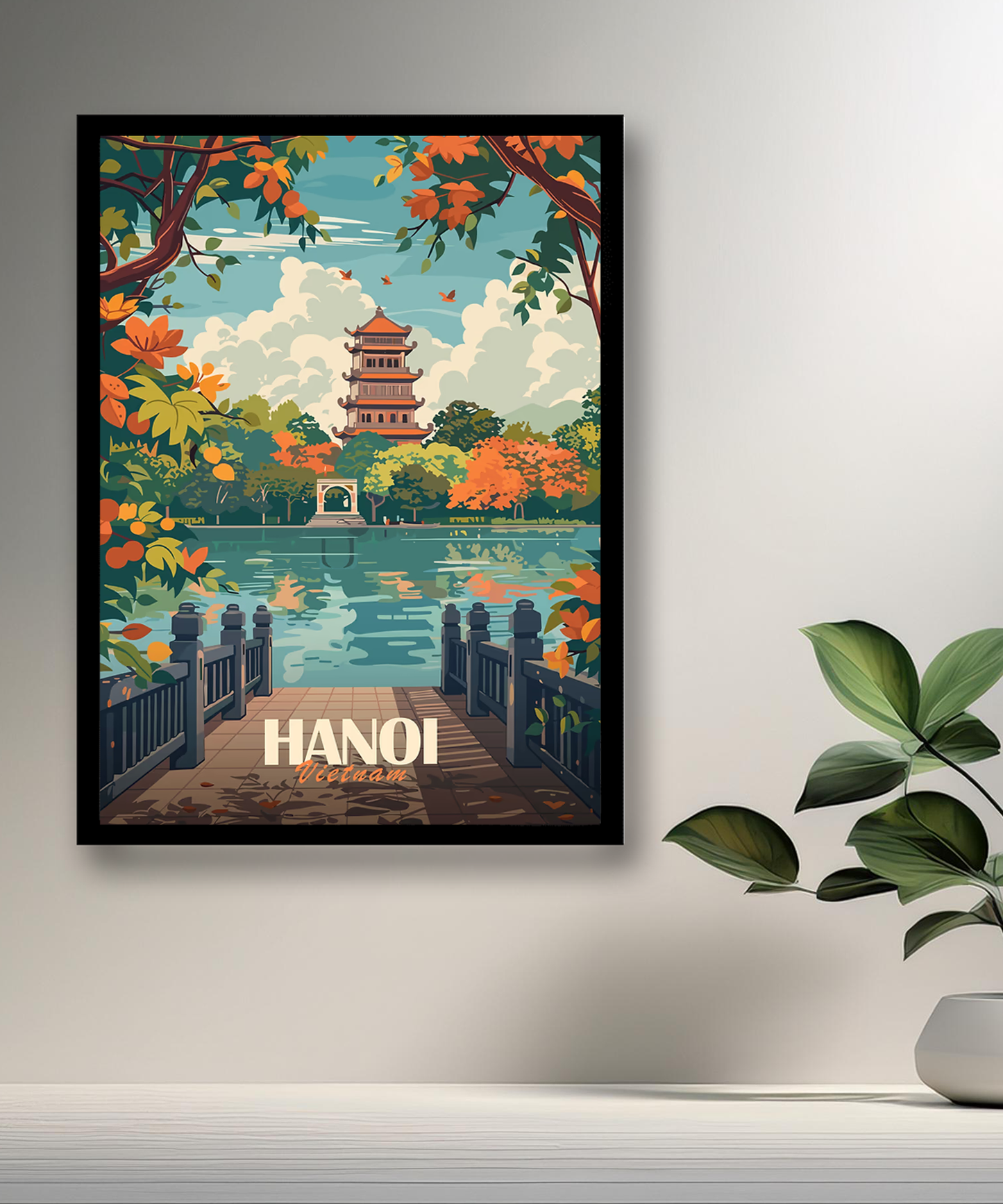 Cuadros de fotos de Hanoi Vietnam