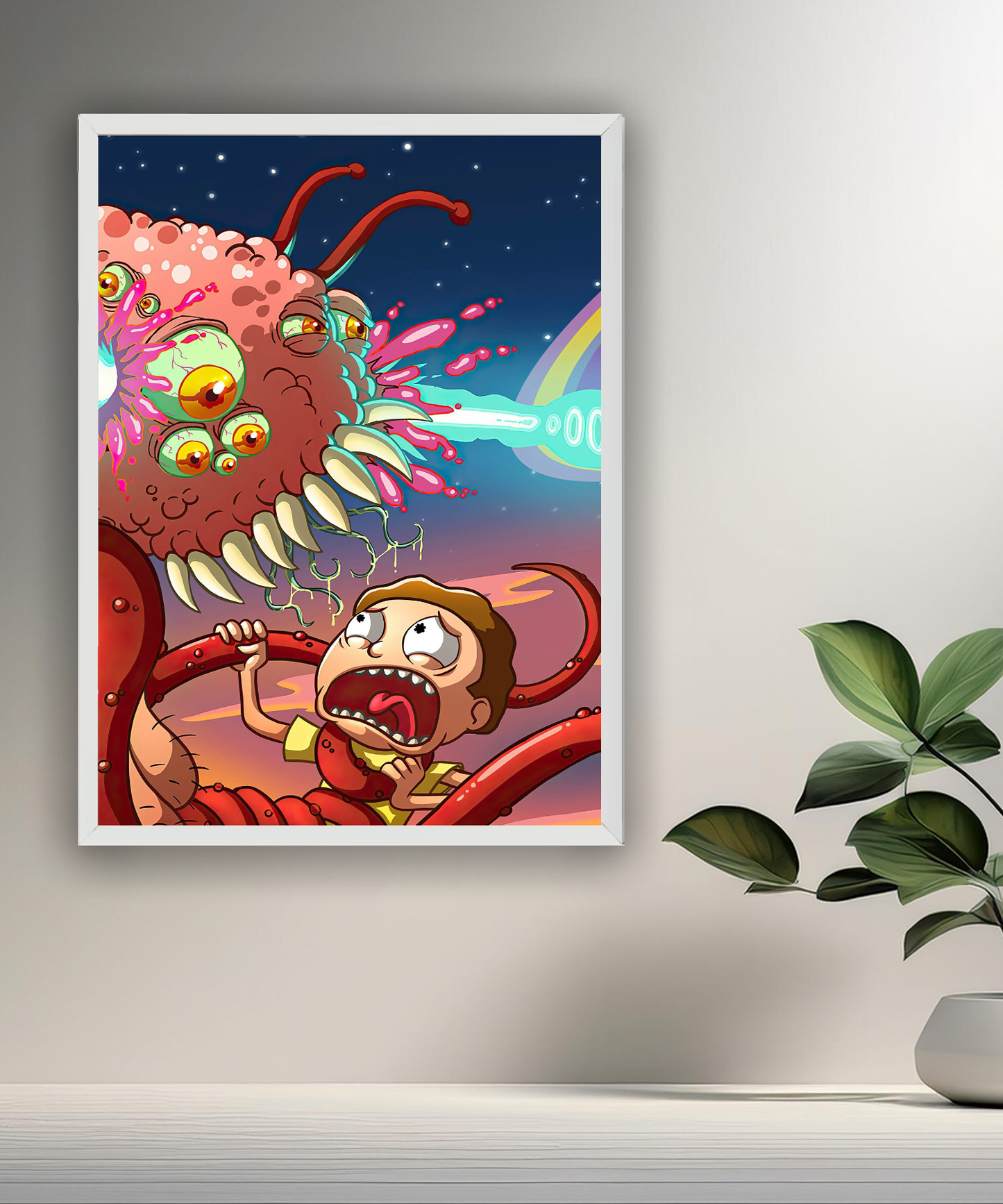 Cuadro de fotos de Rick & Morty