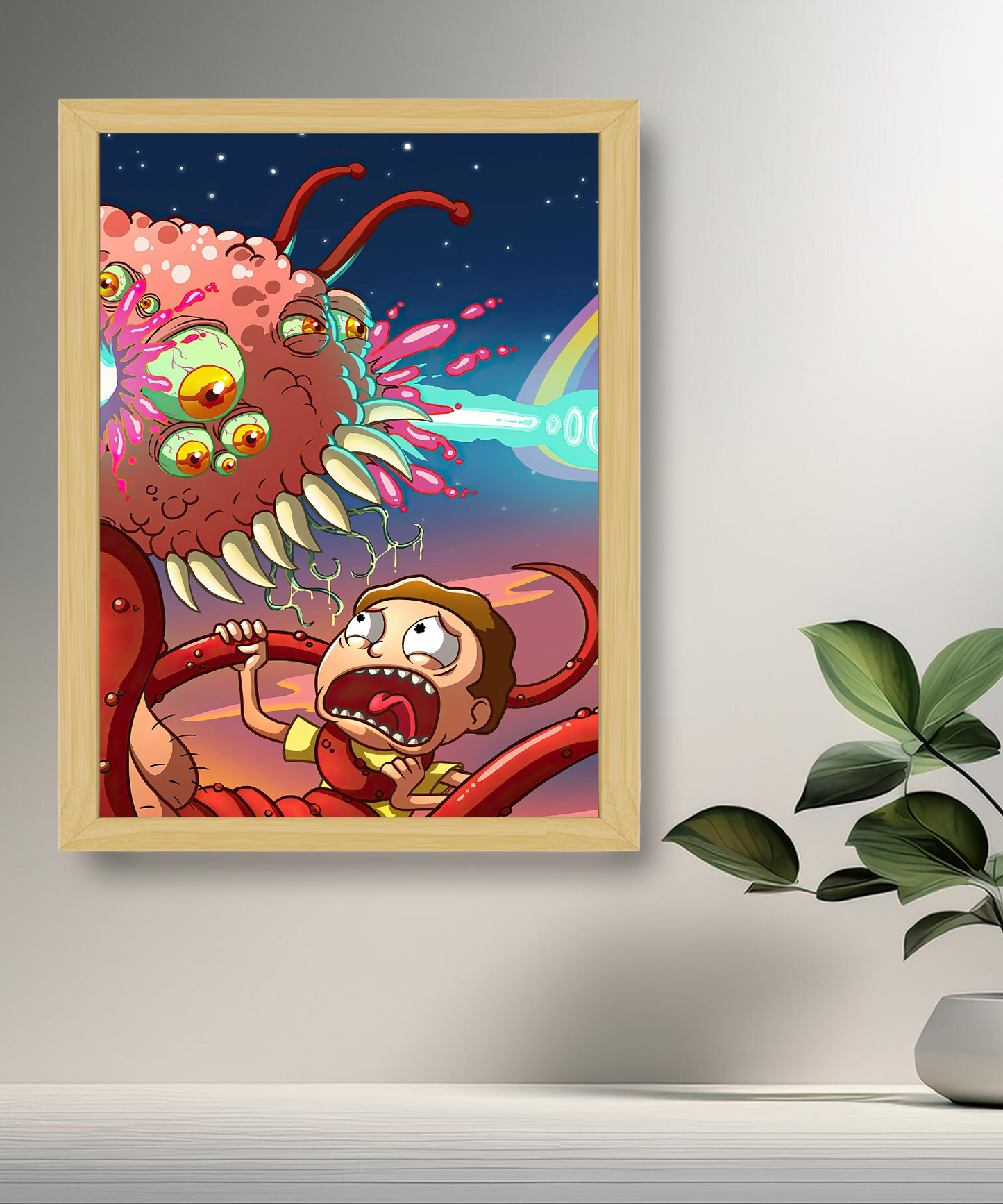 Cuadro de fotos de Rick & Morty