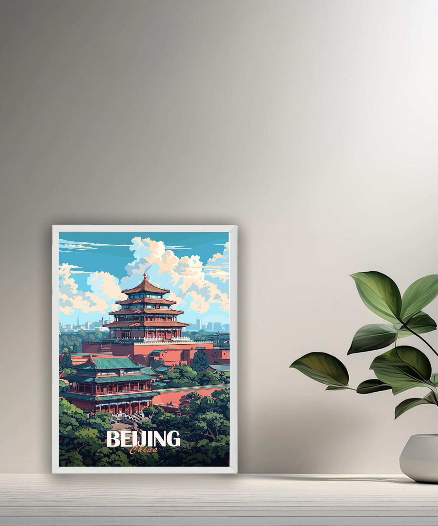 Cuadros de fotos de Beijing China