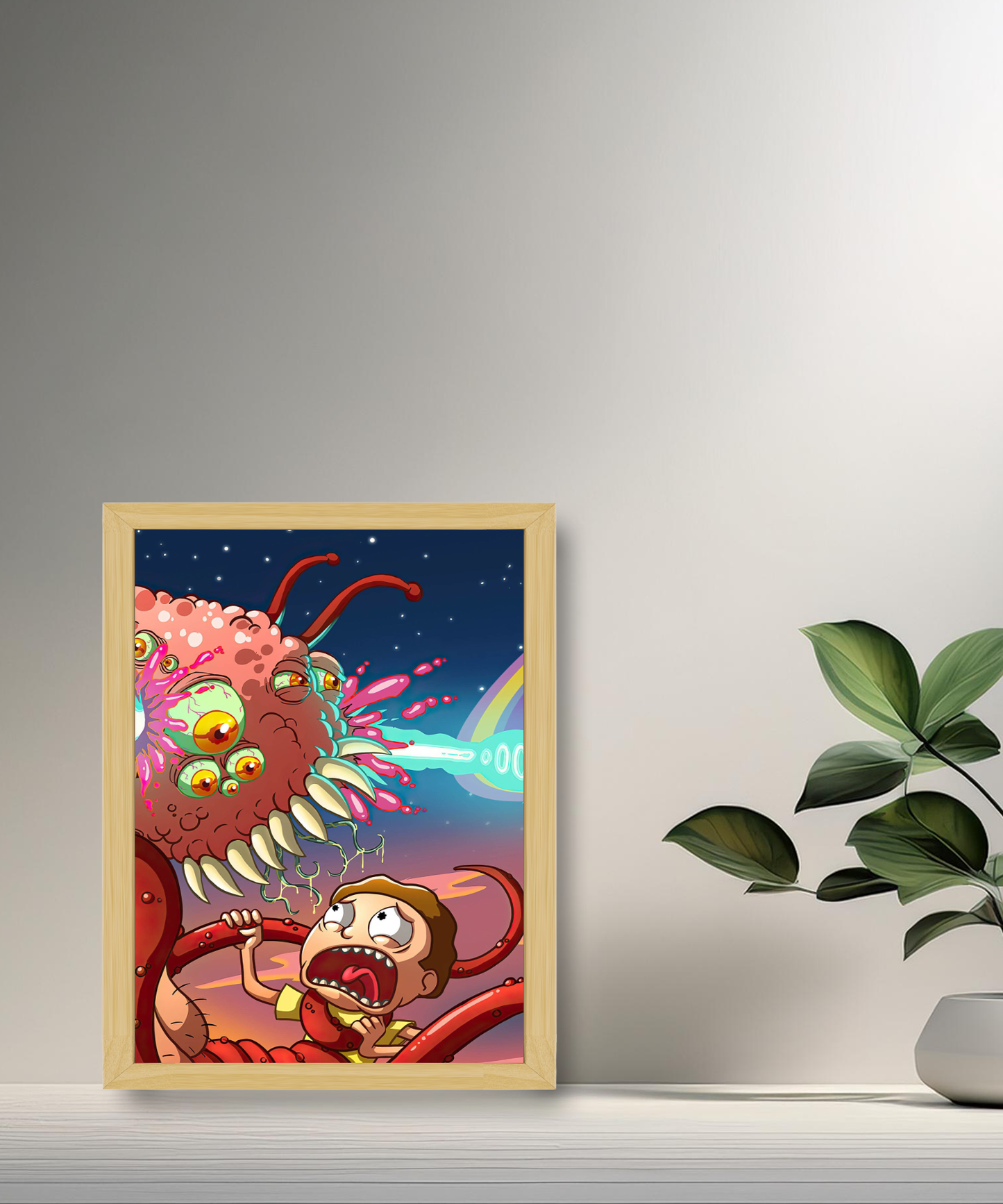 Cuadro de fotos de Rick & Morty