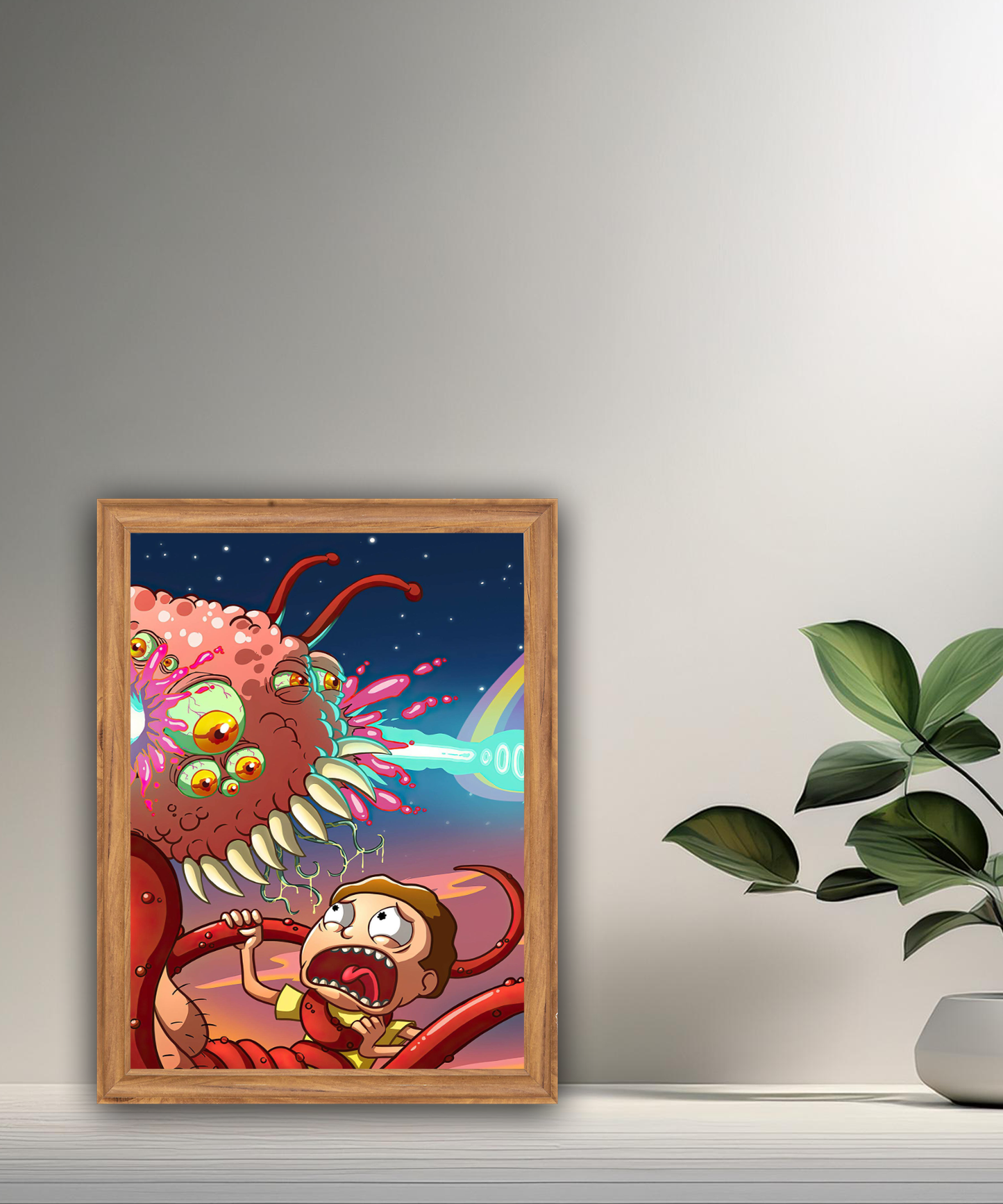 Cuadro de fotos de Rick & Morty