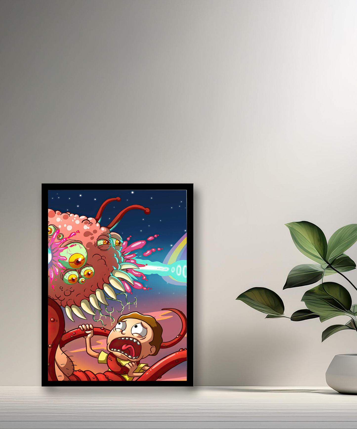 Cuadro de fotos de Rick & Morty