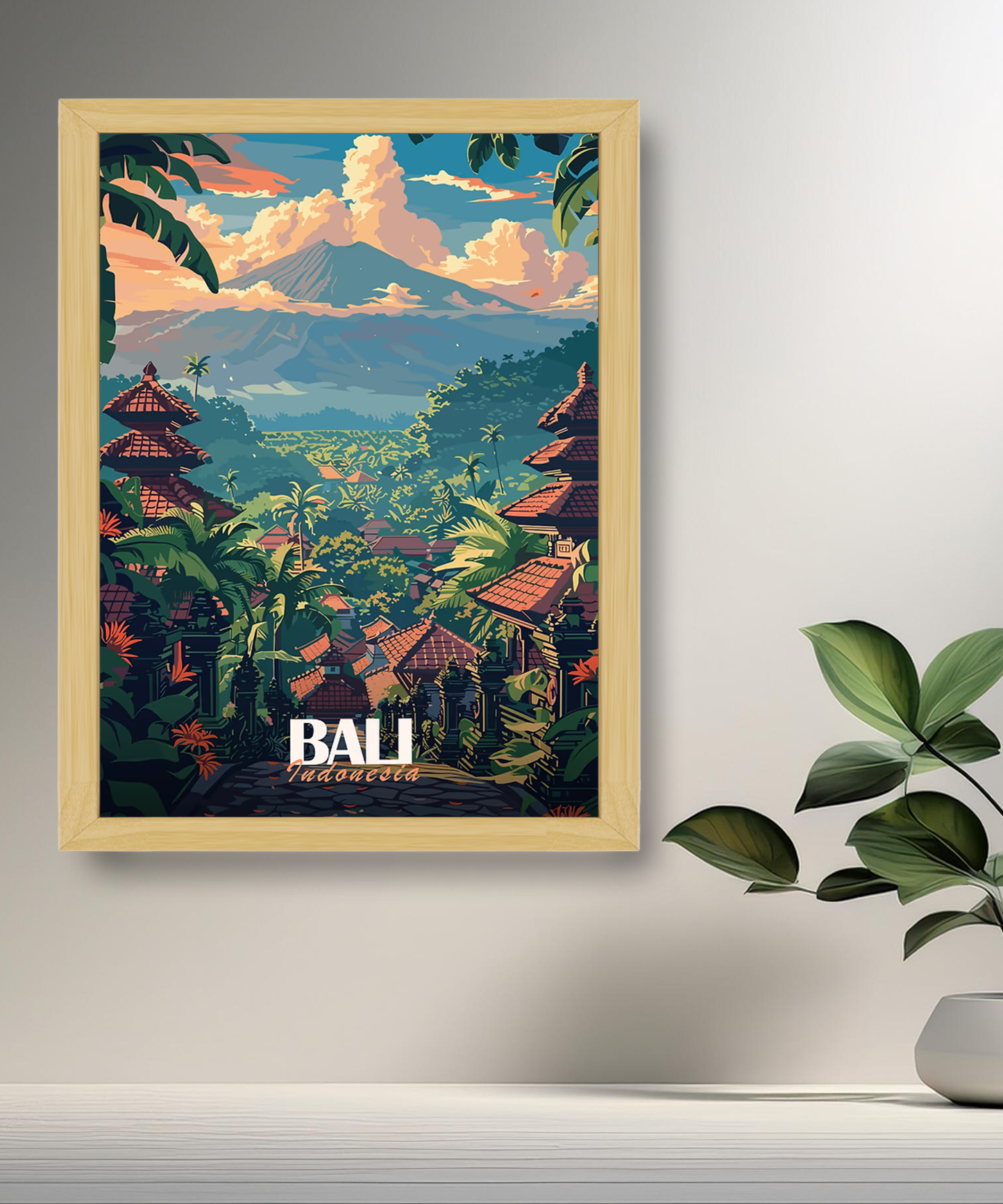 Cuadros de fotos de Bali Indonesia
