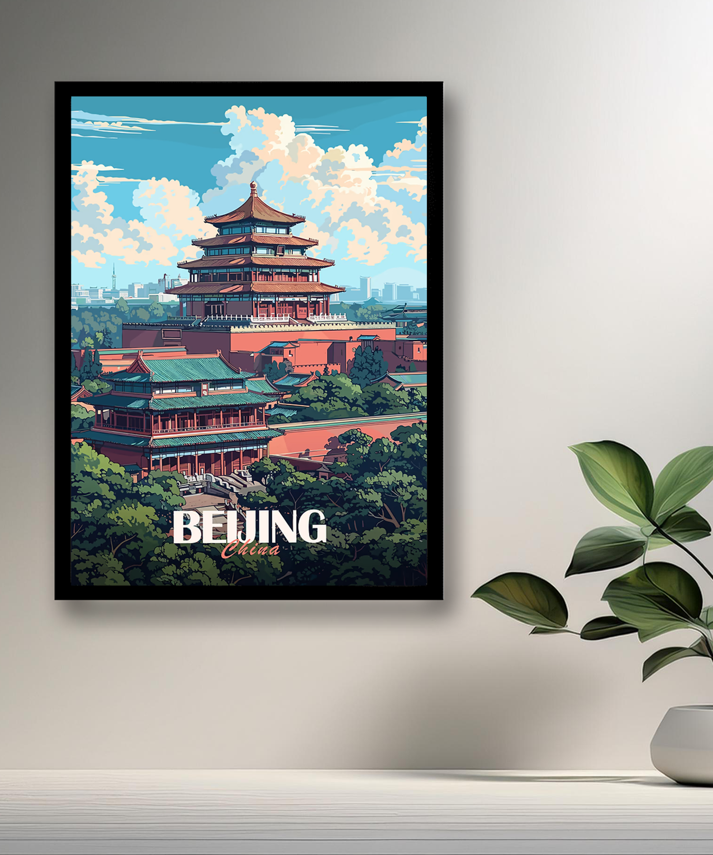 Cuadros de fotos de Beijing China