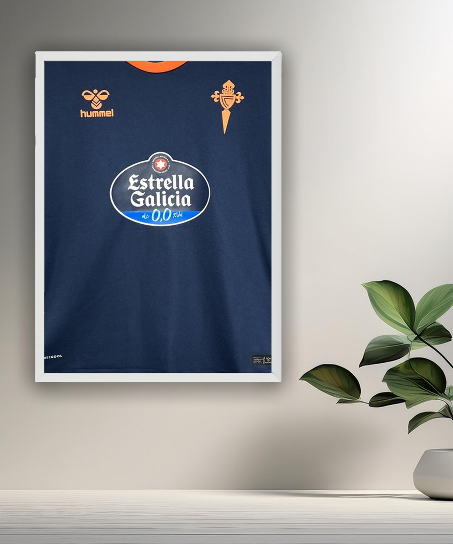 Cuadro Camiseta de Fútbol Celta de Vigo