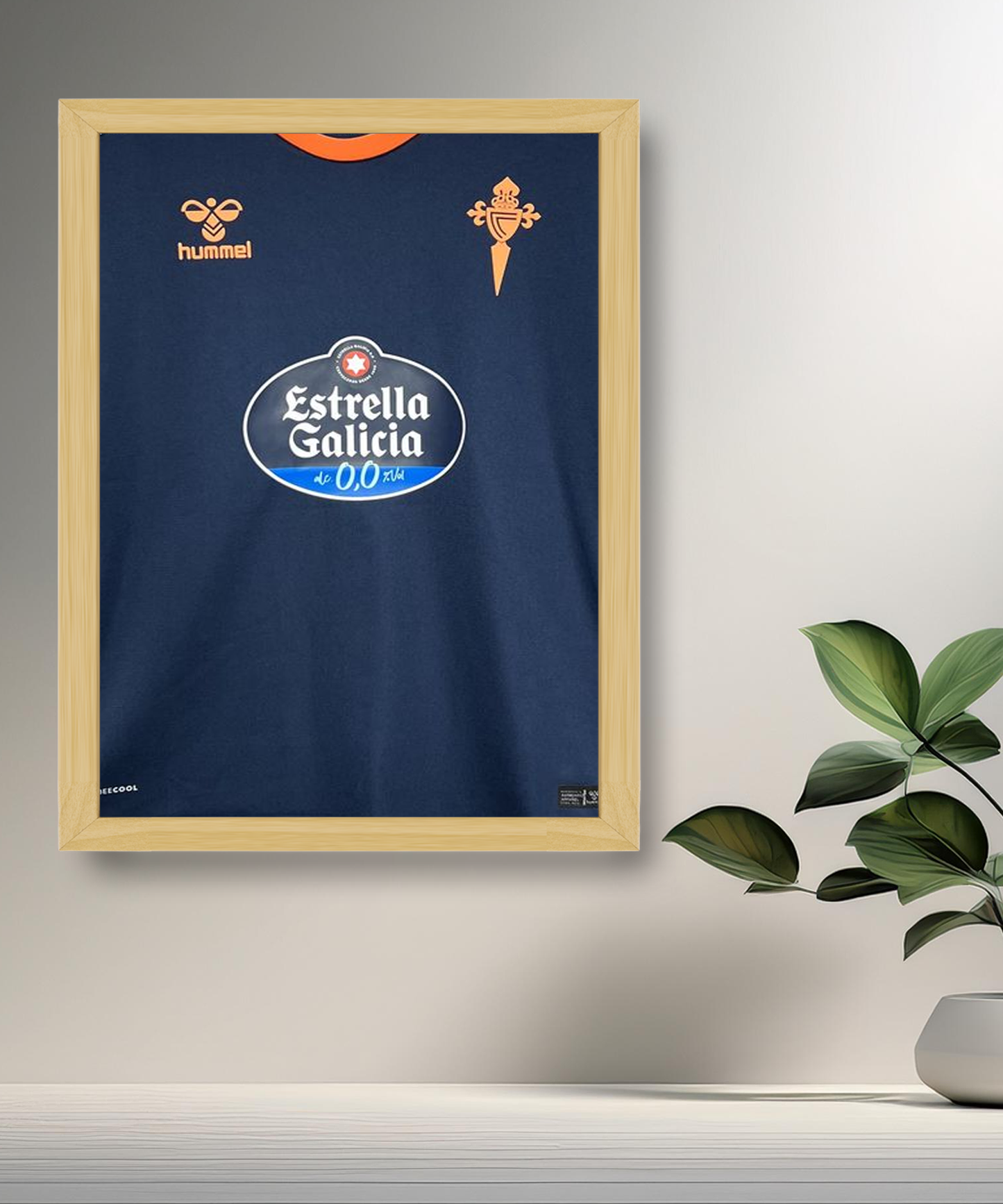 Cuadro Camiseta de Fútbol Celta de Vigo