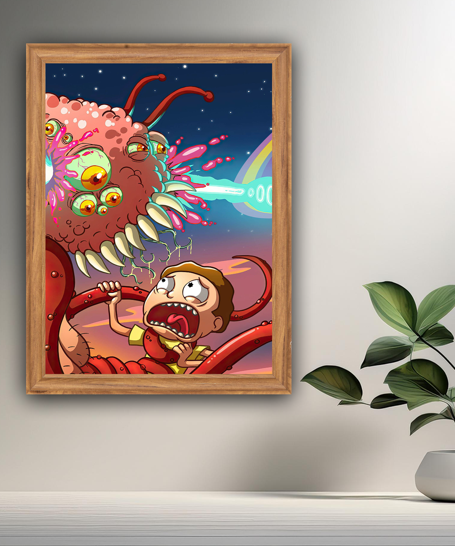 Cuadro de fotos de Rick & Morty