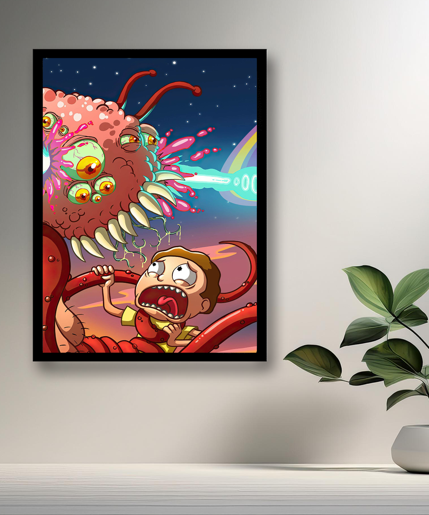Cuadro de fotos de Rick & Morty